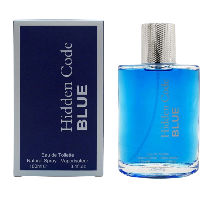 Hidden Code Blue, Agua de Tocador, Para hombres, 100 ml Hidden Code Blue, Agua de Tocador, Para hombres, 100 ml