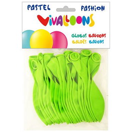 Globo Vivalloons Fashion Pastel Verde Pistacho Bolsa De 20