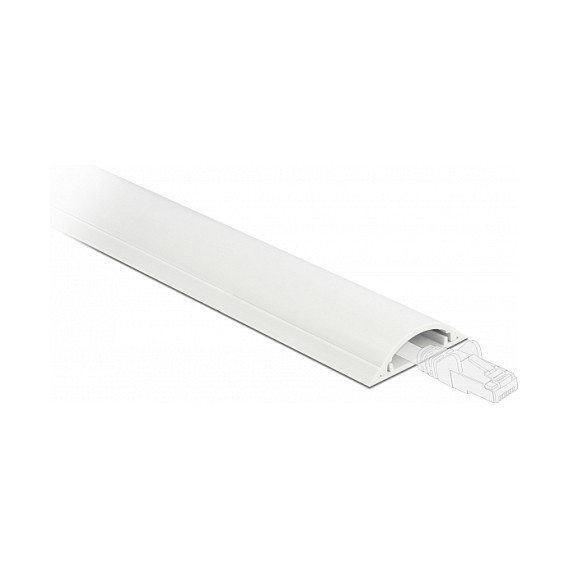 DeLOCK Conducto de cables autoadhesivo 70 x 20 mm - 1 m blanco DeLOCK Conducto de cables autoadhesivo 70 x 20 mm - 1 m blanco