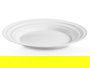 Vivalto Plato Llano Ondas Opal Blanco 27 cm (Set de 24)