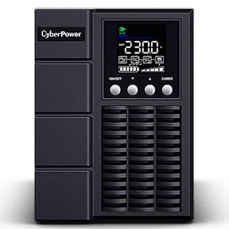 CyberPower SAI Online Doble Conversión OLS1000EA/DE, 1000VA-900W, Onda Sinusoidal Pura, 3 Salidas, Formato Torre para Servidores y NAS
