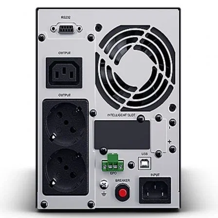 CyberPower SAI Online Doble Conversión OLS1000EA/DE, 1000VA-900W, Onda Sinusoidal Pura, 3 Salidas, Formato Torre para Servidores y NAS