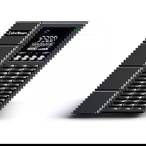 CyberPower OLS1000EA SAI en línea de doble conversión de 1 kVA / 900 W, Onda sinusoidal pura, Torre, 3 salidas IEC, LCD, Negro CyberPower OLS1000EA SAI en línea de doble conversión de 1 kVA / 900 W, Onda sinusoidal pura, Torre, 3 salidas IEC, LCD, Negro