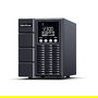 CyberPower OLS1000EA SAI en línea de doble conversión de 1 kVA / 900 W, Onda sinusoidal pura, Torre, 3 salidas IEC, LCD, Negro