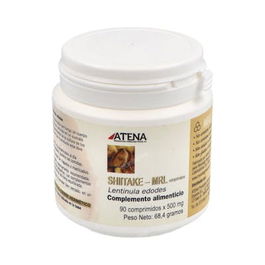 ATENA Shiitake-Mrl 90 Comprimidos para Fatiga, Alergias y Resfriados