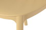 DKD Home Decor Silla Urban Apilable Amarillo Moderna 55.5x81x44.5 cm Tratamiento UV 4 Unidades