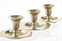 DKD Home Decor Candelabro Árabe Dorado Aluminio 12 x 12 x 7 cm (6 Unidades)