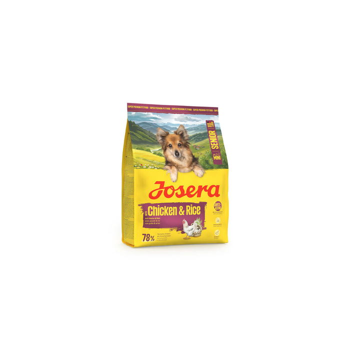 Pienso Josera Mini Senior Pollo Arroz 900 g