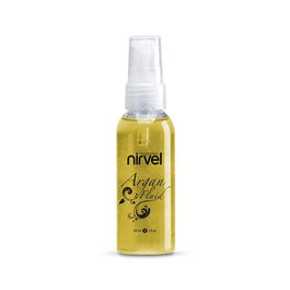 Nirvel Argan Fluid 60 ml Tratamiento Capilar Aporta Brillo, Sedosidad y Reduce Tiempo de Secado