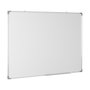 LogiLink Pizarra blanca de metal para montaje en pared 90x60 cm