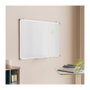 LogiLink Pizarra blanca de metal para montaje en pared 90x60 cm