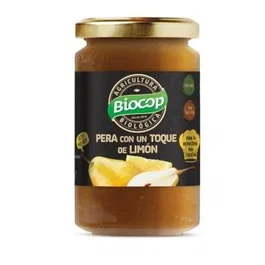 BIOCOP Compota de Pera Limón Bio 280Gr