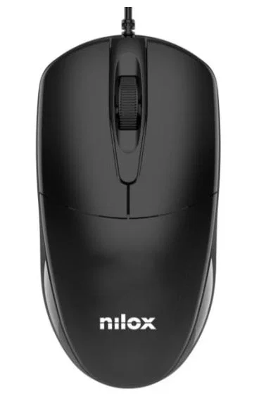 Nilox Combo Teclado y Ratón USB NXKME0011 Negro Español