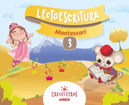EDEBE, Cuaderno Lectoescritura 3 Pauta Montessori - VV.AA.