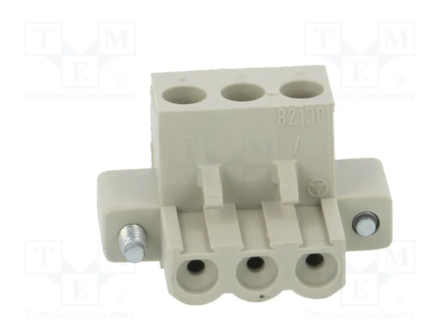 WIELAND Bloque de bornas desmontable hembra 12A gris