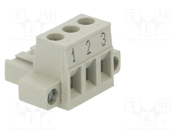 WIELAND Bloque de bornas desmontable hembra 12A gris