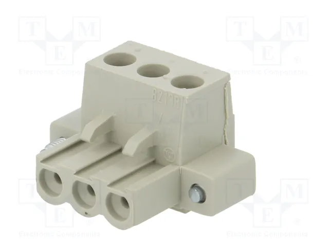 WIELAND Bloque de bornas desmontable hembra 12A gris