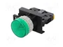 SPAMEL Lámpara de control LED verde 22mm ST22