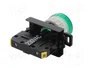 SPAMEL Lámpara de control LED verde 22mm ST22