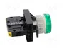 SPAMEL Lámpara de control LED verde 22mm ST22
