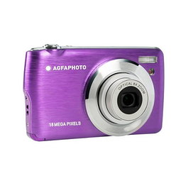 AgfaPhoto Cámara Digital Compacta DC8200, 18 MP, 8x Zoom Óptico, Full HD 1080p, Pantalla 2.7", Color Púrpura