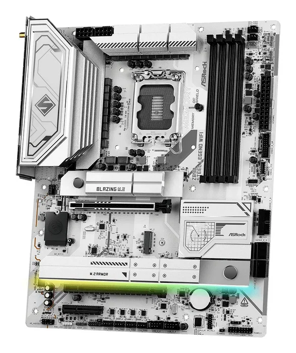 ASRock Z890 Steel Legend WIFI, Intel LGA 1851, Z890, DDR5, ATX, Blanco