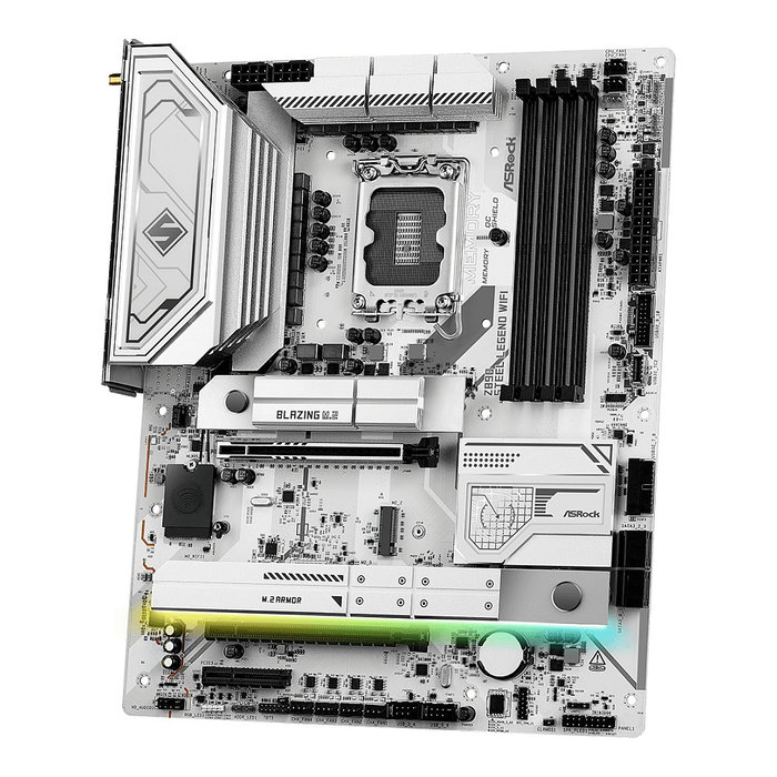 ASRock Z890 Steel Legend WiFi, Placa Base Intel Z890 LGA 1851, ATX, DDR5 hasta 256GB, Wi-Fi 7, Bluetooth 5.4, RAID, 2.5GbE, PCIe 5.0, Blanco ASRock Z890 Steel Legend WiFi, Placa Base Intel Z890 LGA 1851, ATX, DDR5 hasta 256GB, Wi-Fi 7, Bluetooth 5.4, RAID, 2.5GbE, PCIe 5.0, Blanco