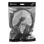 SANDBERG 325-30 Saver MiniJack Auriculares Diadema Supraaurales para Viajes, Negro, Plegables, 1.2m Cable, 137g