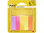Post-it Bloc de Notas Adhesivas Mininotas Energetic Colour, 15 x 50 mm, 50 Hojas, Pack 5 Unidades