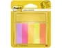Post-it Bloc de Notas Adhesivas Mininotas Energetic Colour, 15 x 50 mm, 50 Hojas, Pack 5 Unidades