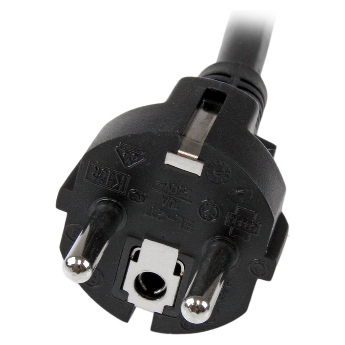 StarTech.com Cable de alimentación Schuko a C19 de 2 m, 16A 250V, Negro StarTech.com Cable de alimentación Schuko a C19 de 2 m, 16A 250V, Negro