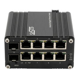 Exsys EX-62035MPoE-SFP-8+2 Mini Switch Industrial Gigabit SFP PoE+ Web Managed