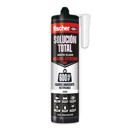 Fischer 572475 Solución Total Agarre Extremo Adhesivo Sellador Blanco 290 ml