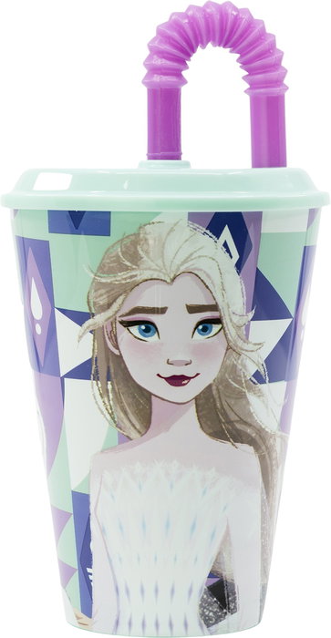 Vaso con Pajita Frozen CZ11363 430 ml