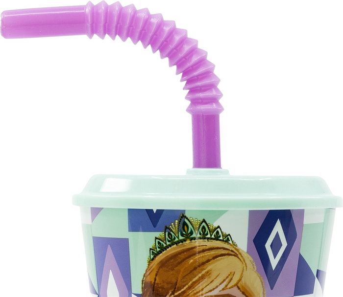 Vaso con Pajita Frozen CZ11363 430 ml