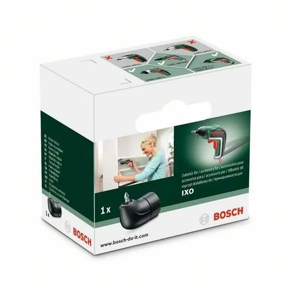 Bosch Adaptador de ángulo IXO para espacios estrechos, accesorios para destornillador