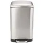 Kitchen Move Cubo de basura con pedal GREENWICH - 30L - Acero inoxidable