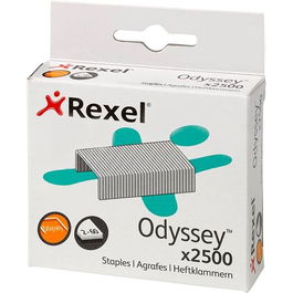 Rexel Odyssey Grapas Galvanizadas - Caja De 2500-