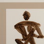 Cuadro Pintura Abstracto 4/M 44 X 50 cm (Set de 4)