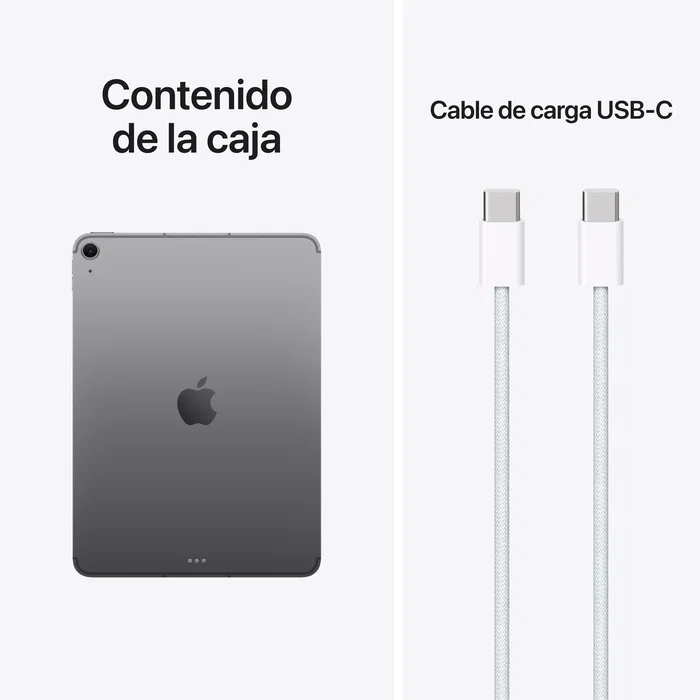 Apple iPad Air 11 (M4) Wi-Fi + Cellular 256 GB Gris Espacial