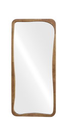 DKD Home Decor Espejo Hevea / Rubberwood Cristal 81x3x178 Natural