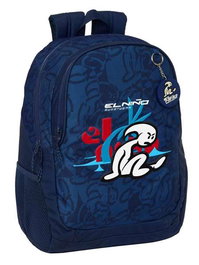 Mochila Escolar El Niño Paradise Azul marino 32 x 44 x 16 cm