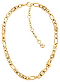Tommy Hilfiger Collar Dorado de Acero Inoxidable 40cm