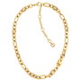 Tommy Hilfiger Collar Dorado de Acero Inoxidable 40cm