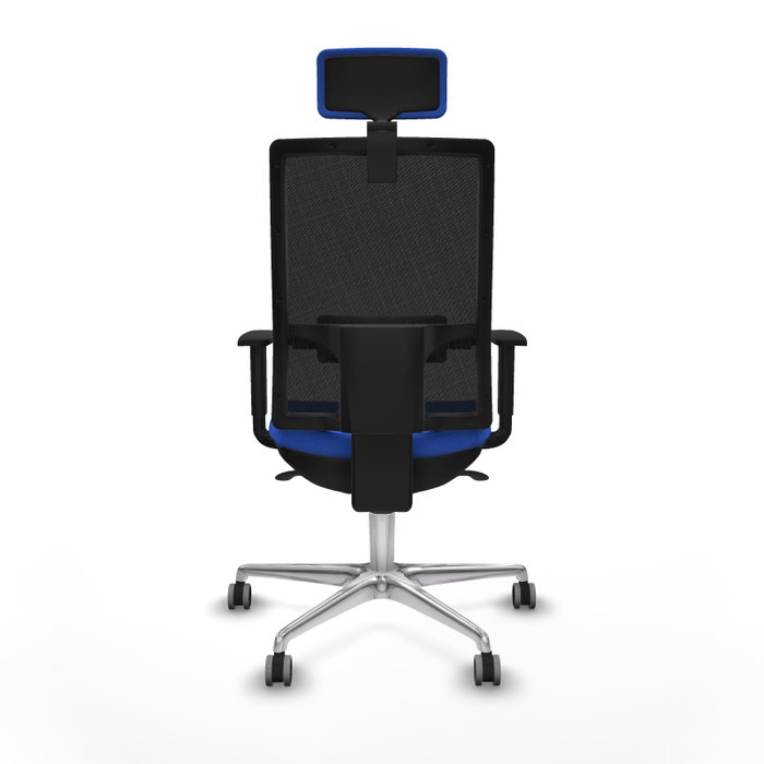 PIQUERAS Y CRESPO Silla de oficina Horna con mecanismo Sincro, Azul y Negro PIQUERAS Y CRESPO Silla de oficina Horna con mecanismo Sincro, Azul y Negro