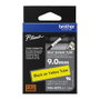 Brother HSE-621E Cinta tubo termorretráctil 9mm x 1,5m Negro/Amarillo