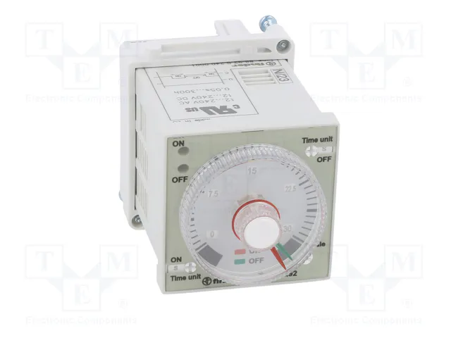 FINDER Relé de tiempo Serie 88 DPDT 1,2s÷300h