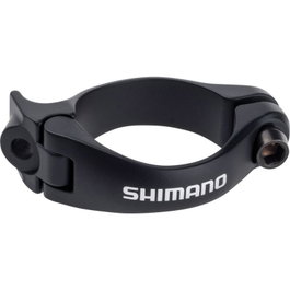Shimano Adaptador para Desviador Delantero con Anclaje Tipo Soldar para Cuadros sin Soporte - Compatible Dura-Ace Di2