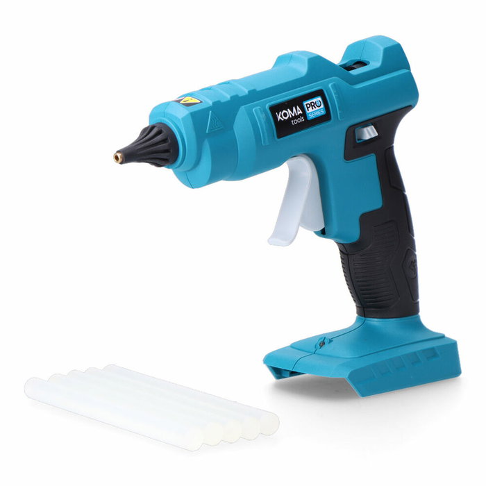 Koma Tools Pistola termofusible 20V para barra de silicona de ø11 mm