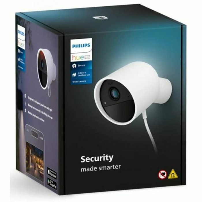 Philips Hue Secure Cámara con cable HD 1080P Blanca Philips Hue Secure Cámara con cable HD 1080P Blanca